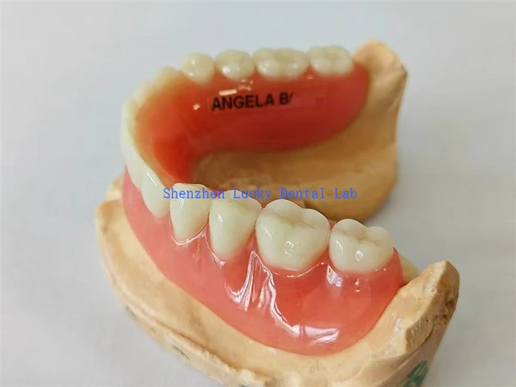 Full Acrylic Dentures With Name Marking